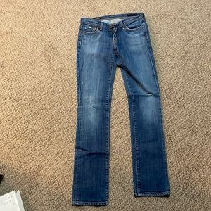 Citizens of humanity straight leg medium wash